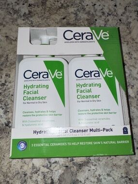 CeraVe Hydrating Facial Cleanser - White & Green (Multi-Pack)